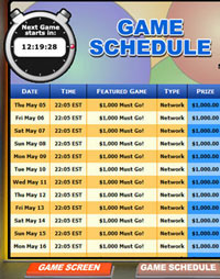 bingo cabin mega bingo network bingo game schedule