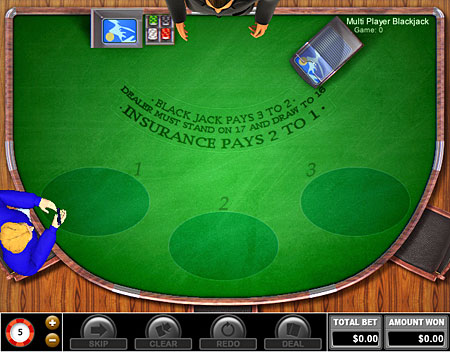 bingo cabin multi-player blackjack online casino game