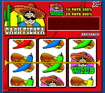 bingo cabin cash fiesta 3 reel online slots game